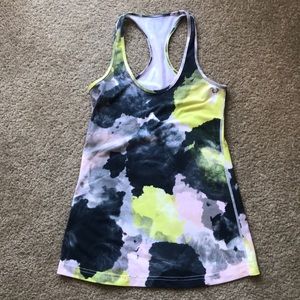 Lululemon Cool Racerback Watercolor Print